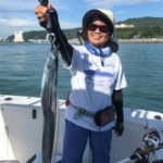 オキアミで太刀魚ゲット!