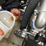 ギアオイルの交換とフィルターの掃除